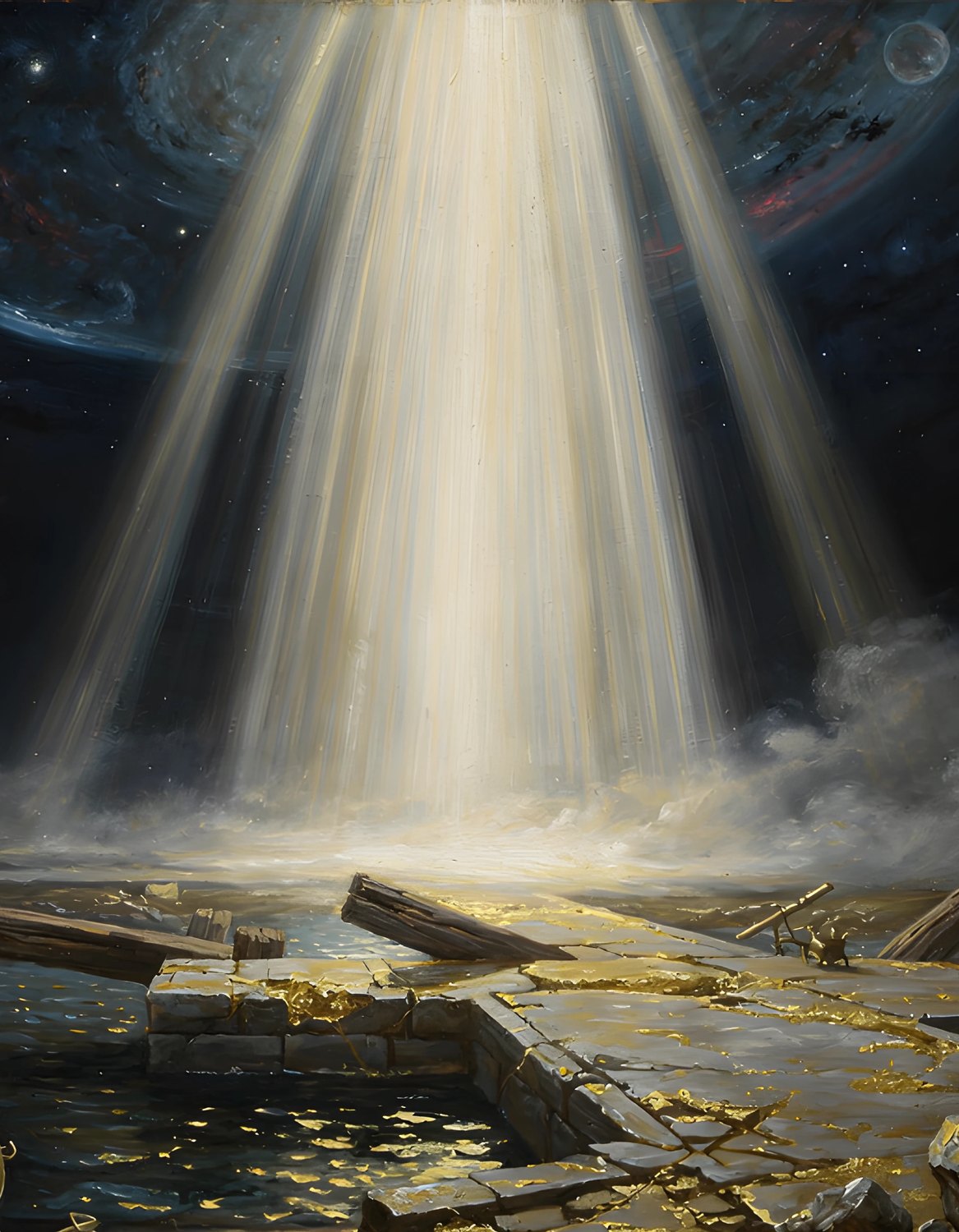 Painting from the Gospel of John