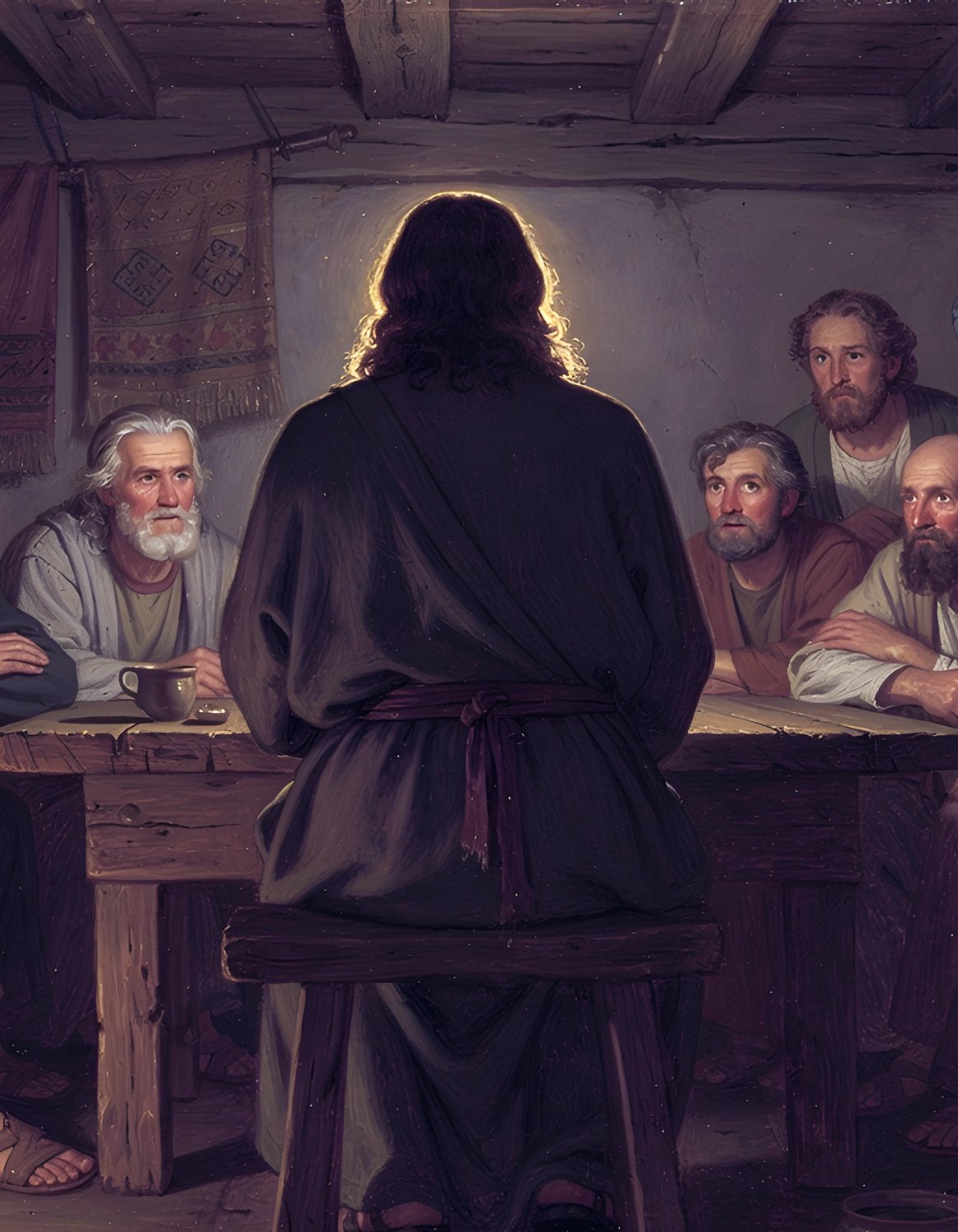 Painting from the Gospel of John