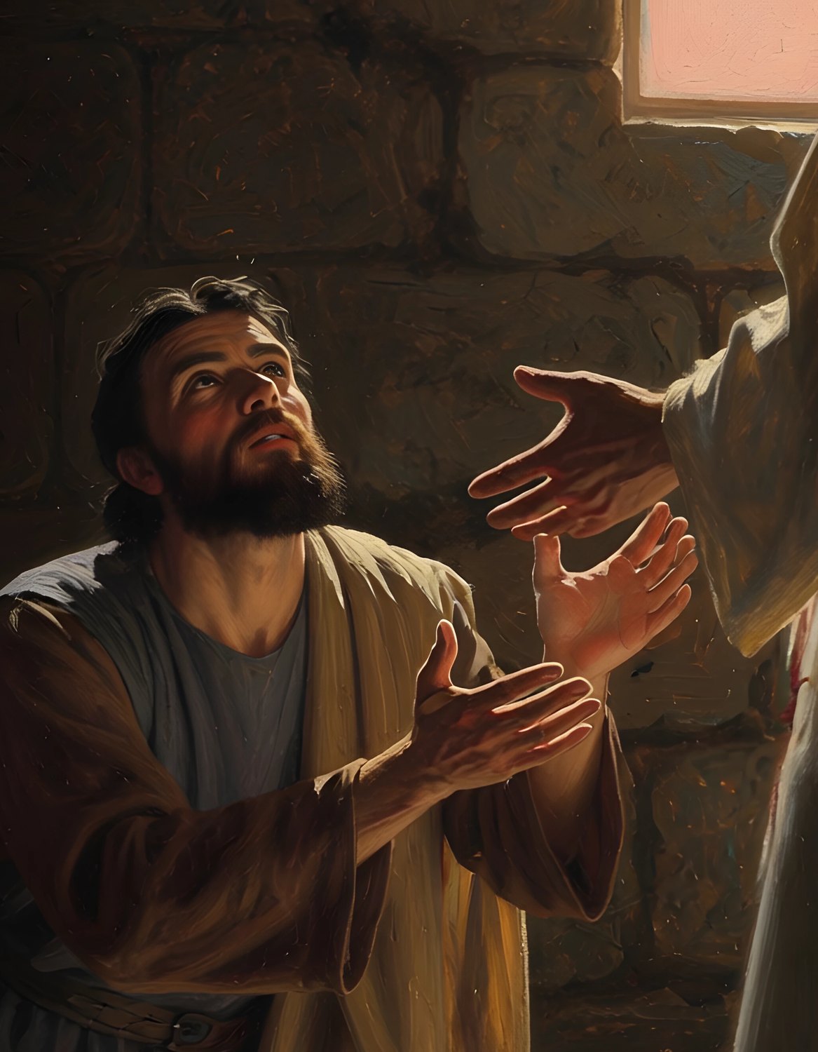 Painting from the Gospel of John