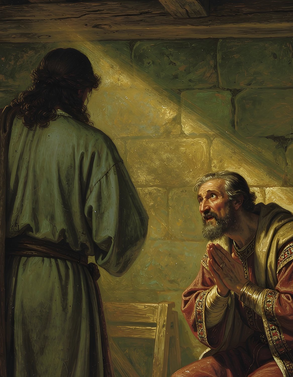 Painting from the Gospel of John