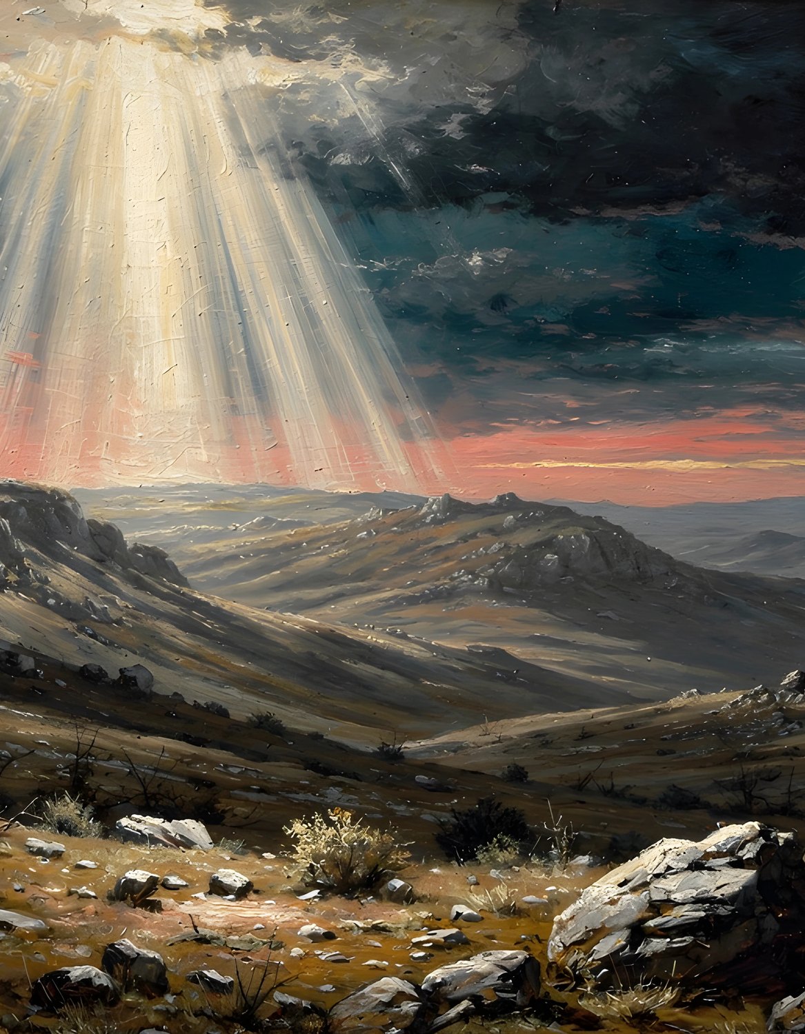 Painting from the Gospel of John