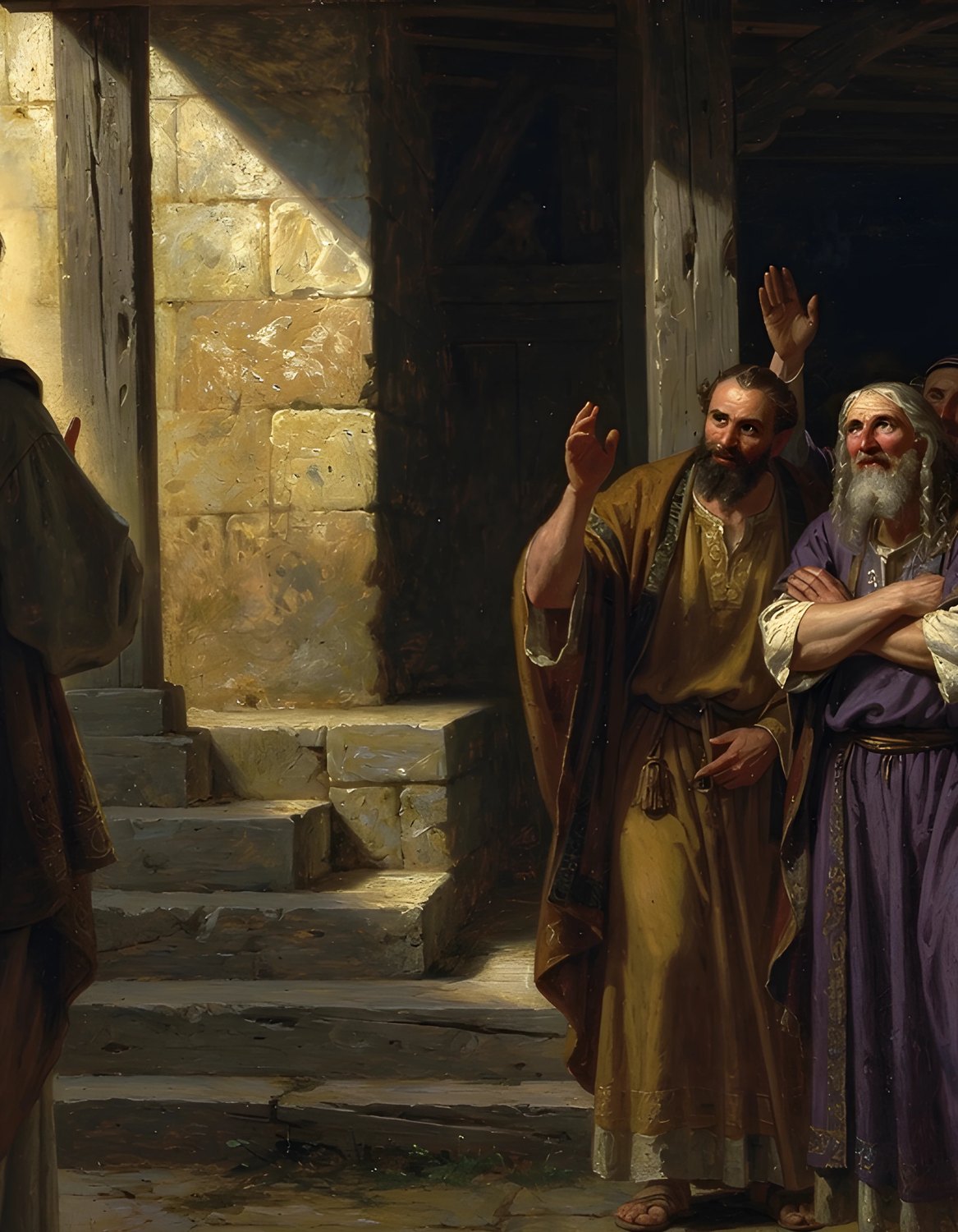 Painting from the Gospel of John