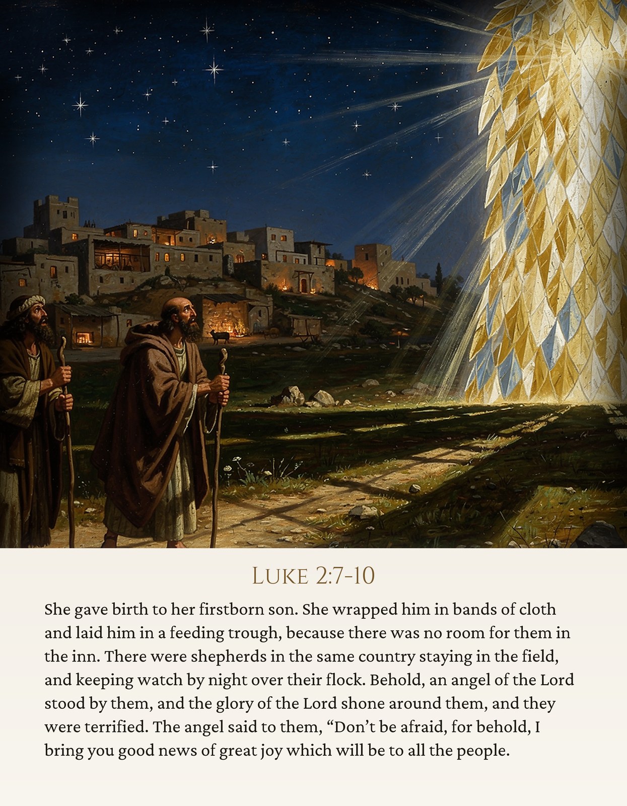 Page from the Gospel of Luke