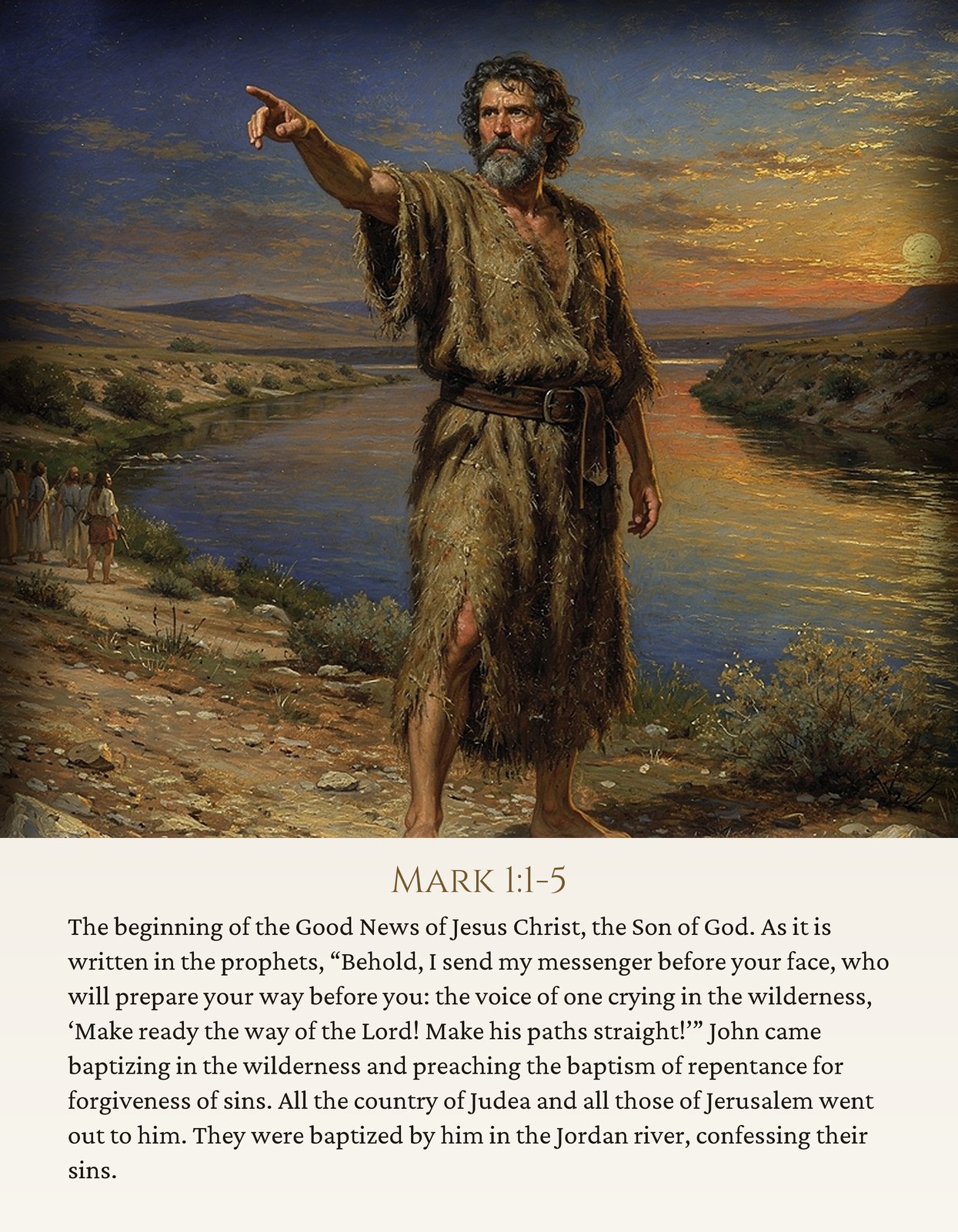 Page from the Gospel of Mark