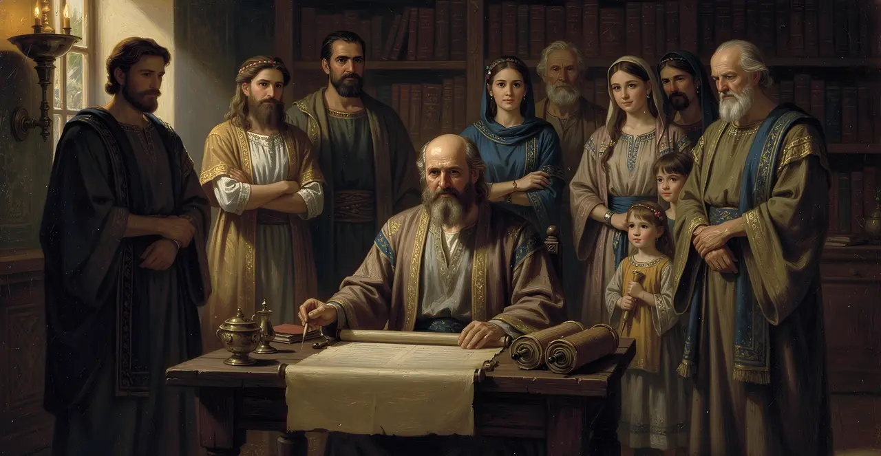 1 Chronicles 1:13-23 — 1 Chronicles, oil painting · TruthPrints