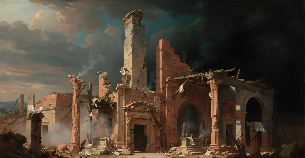 1 Chronicles 10:13-14 — 1 Chronicles, oil painting · TruthPrints