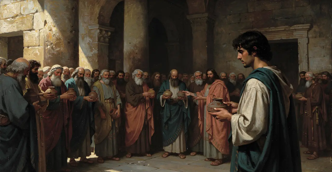 1 Chronicles 11:1-3 — 1 Chronicles, oil painting · TruthPrints