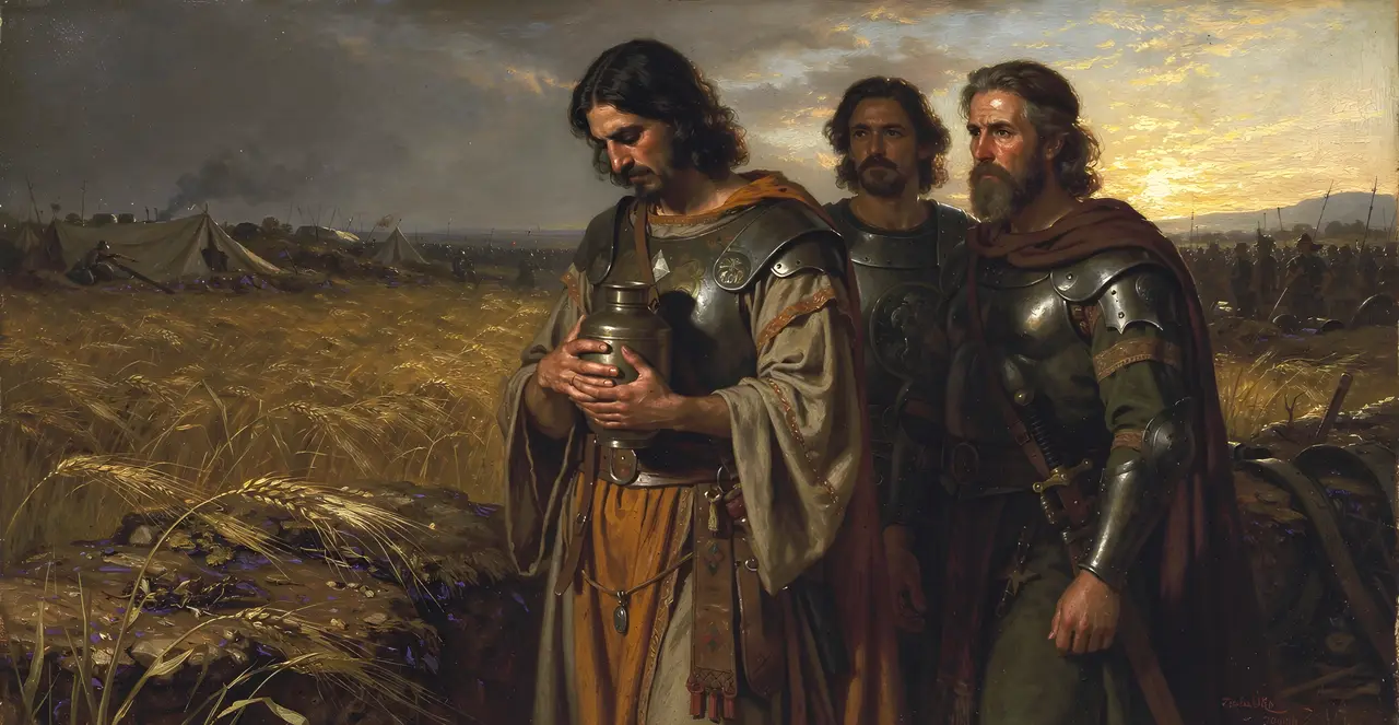 1 Chronicles 11:19-21 — 1 Chronicles, oil painting · TruthPrints
