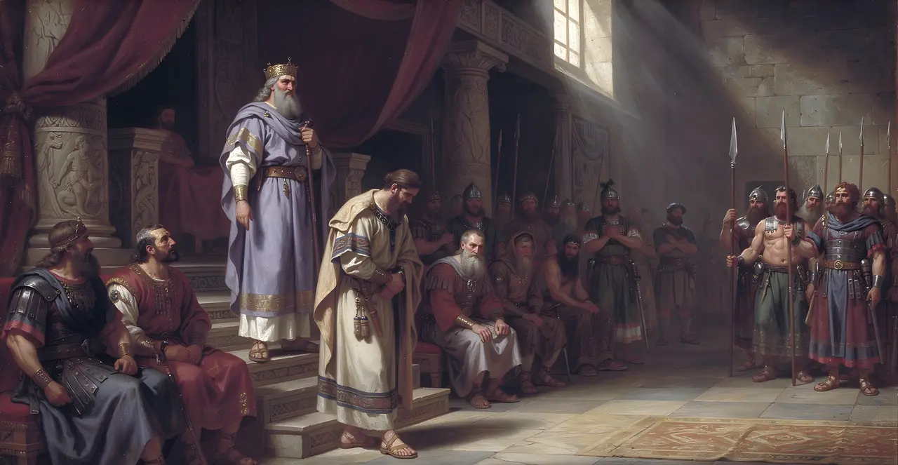 1 Chronicles 11:25-33 — 1 Chronicles, oil painting · TruthPrints