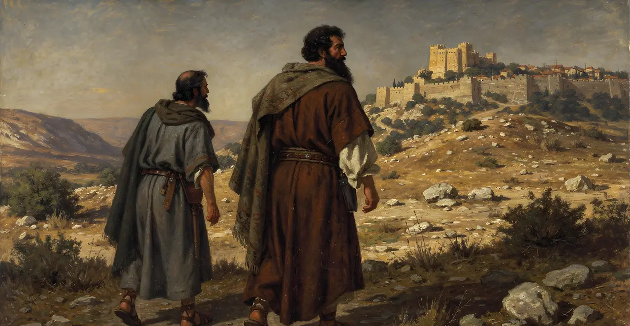 1 Chronicles 12:14-16 — 1 Chronicles, oil painting · TruthPrints