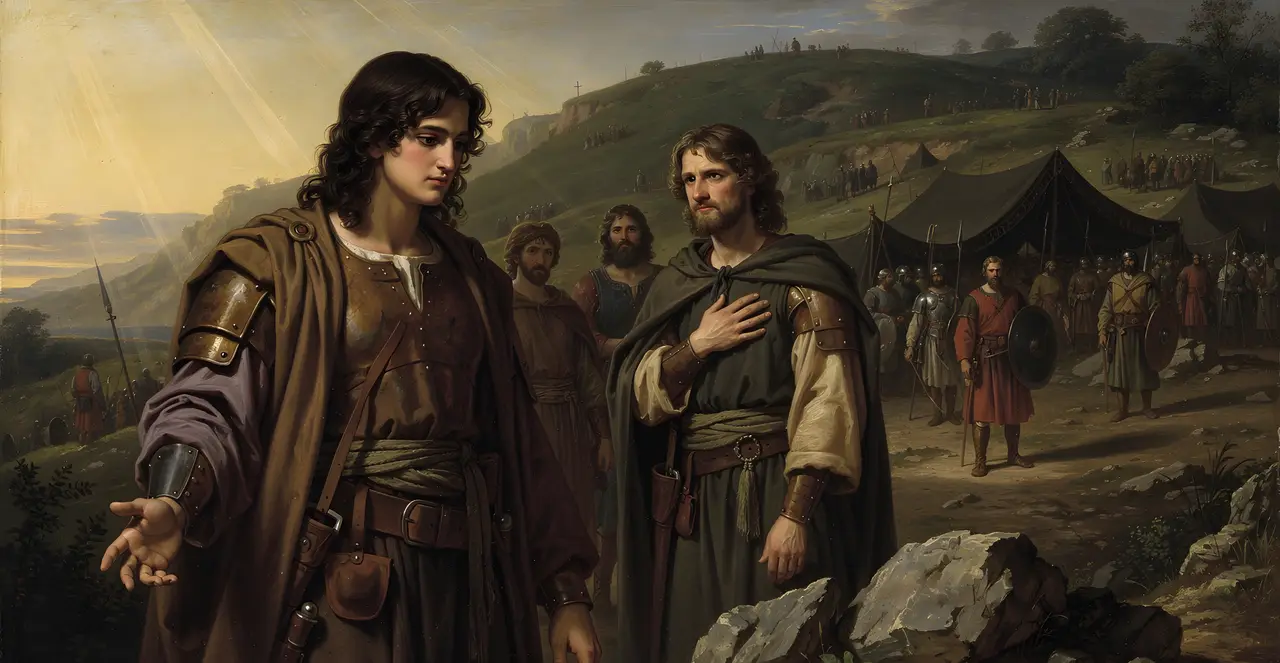 1 Chronicles 12:17-18 — 1 Chronicles, oil painting · TruthPrints