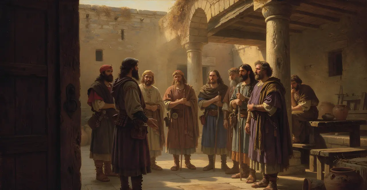 1 Chronicles 12:19-21 — 1 Chronicles, oil painting · TruthPrints