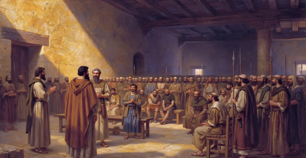 1 Chronicles 12:27-31 — 1 Chronicles, oil painting · TruthPrints