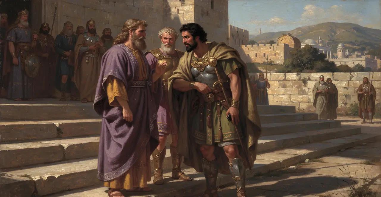 1 Chronicles 13:1-3 — 1 Chronicles, oil painting · TruthPrints