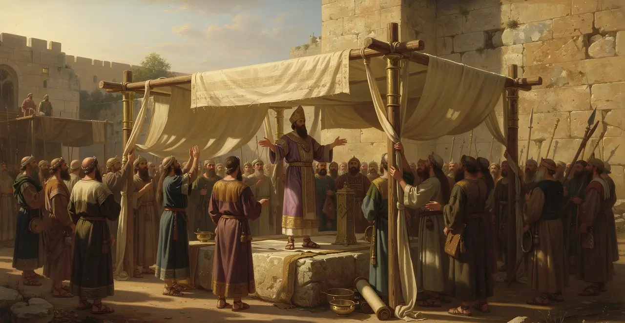 1 Chronicles 15:1-6 — 1 Chronicles, oil painting · TruthPrints
