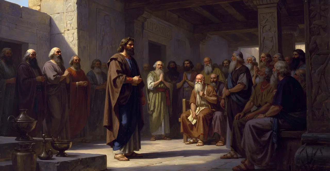 1 Chronicles 15:12-14 — 1 Chronicles, oil painting · TruthPrints