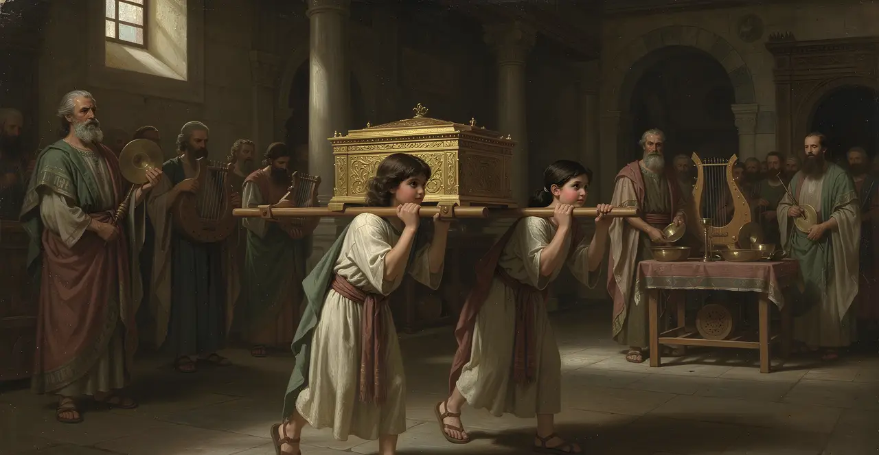 1 Chronicles 15:15-17 — 1 Chronicles, oil painting · TruthPrints