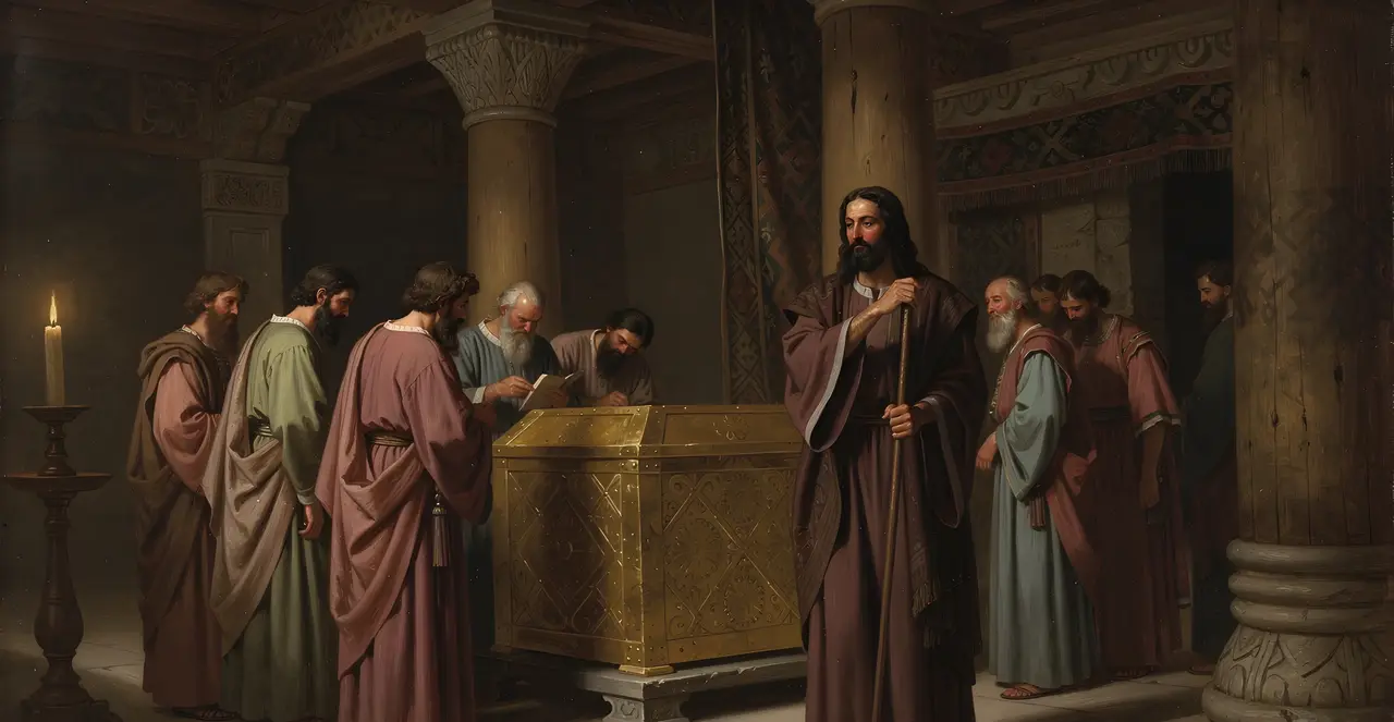 1 Chronicles 16:36-39 — 1 Chronicles, oil painting · TruthPrints