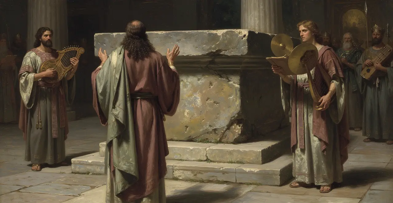 1 Chronicles 16:40-42 — 1 Chronicles, oil painting · TruthPrints