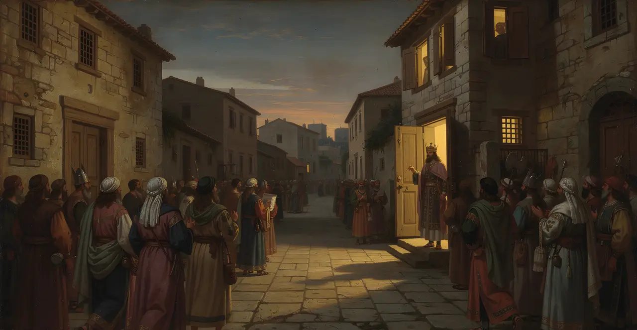 1 Chronicles 16:43 — 1 Chronicles, oil painting · TruthPrints