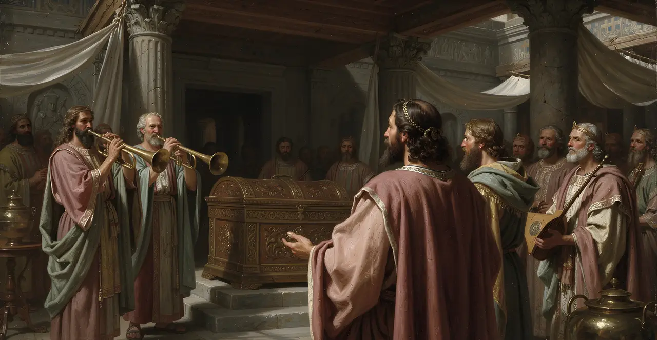 1 Chronicles 16:5-9 — 1 Chronicles, oil painting · TruthPrints
