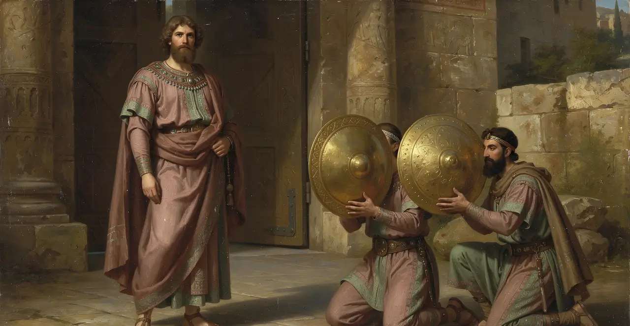1 Chronicles 18:6-9 — 1 Chronicles, oil painting · TruthPrints