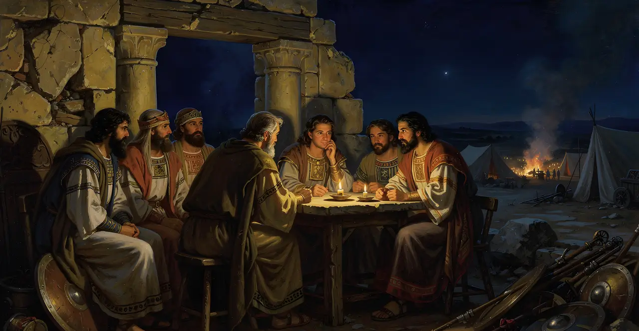 1 Chronicles 19:19 — 1 Chronicles, oil painting · TruthPrints