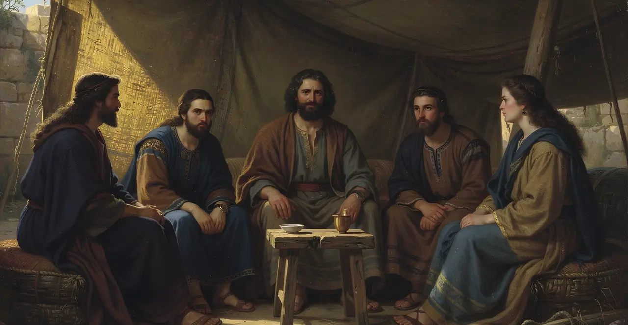 1 Chronicles 2:43-49 — 1 Chronicles, oil painting · TruthPrints