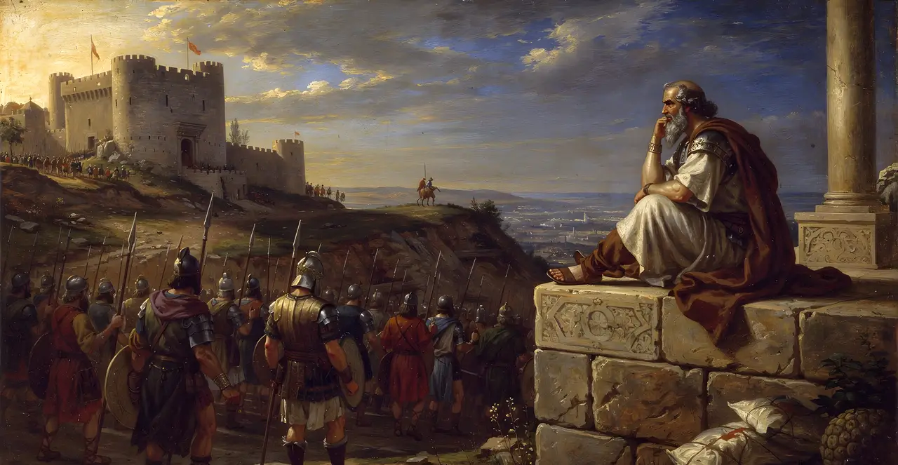 1 Chronicles 20:1-2 — 1 Chronicles, oil painting · TruthPrints