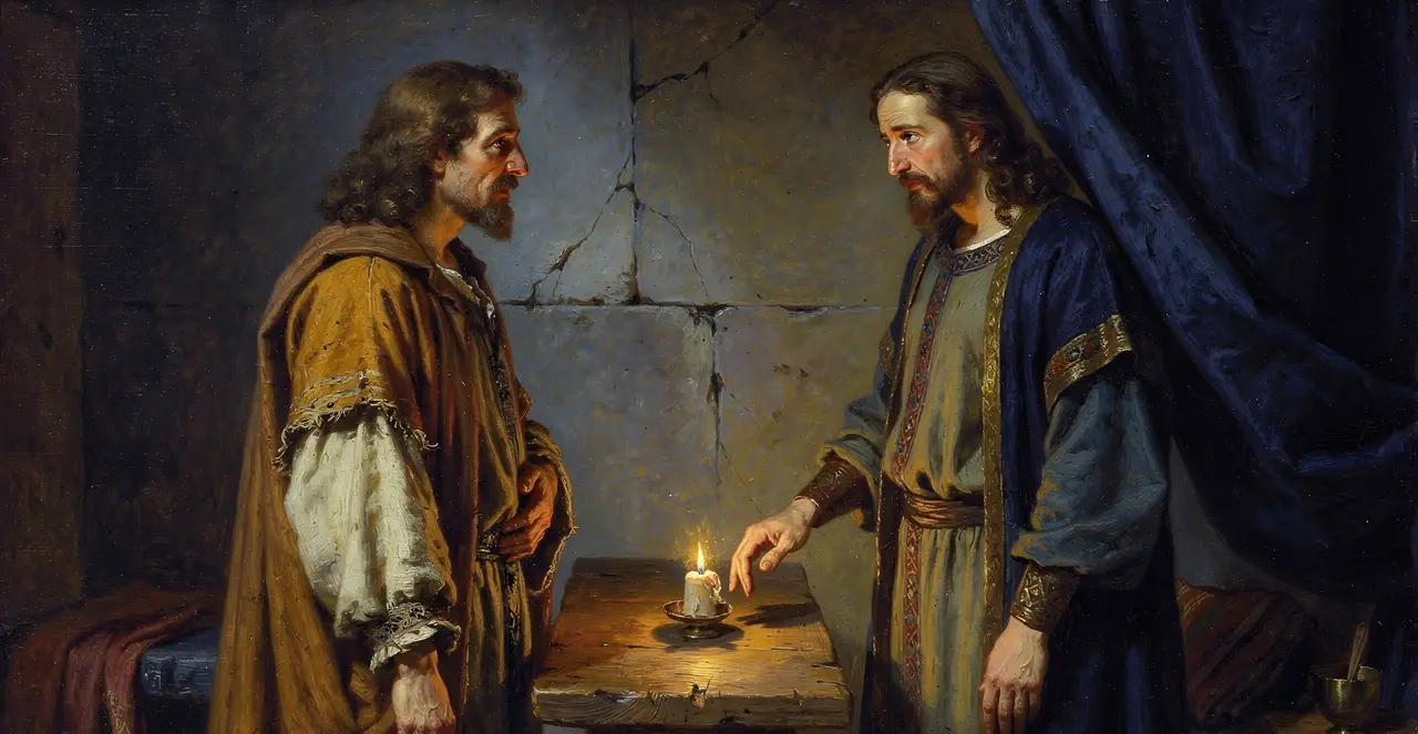 1 Chronicles 21:10-12 — 1 Chronicles, oil painting · TruthPrints