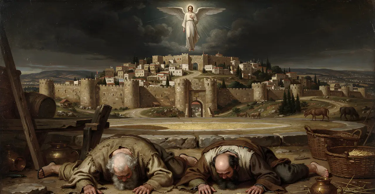 1 Chronicles 21:16-17 — 1 Chronicles, oil painting · TruthPrints