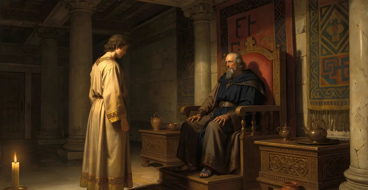 1 Chronicles 22:5-7 — 1 Chronicles, oil painting · TruthPrints