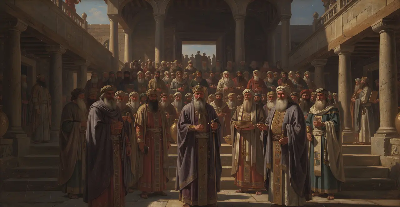 1 Chronicles 24:31 — 1 Chronicles, oil painting · TruthPrints