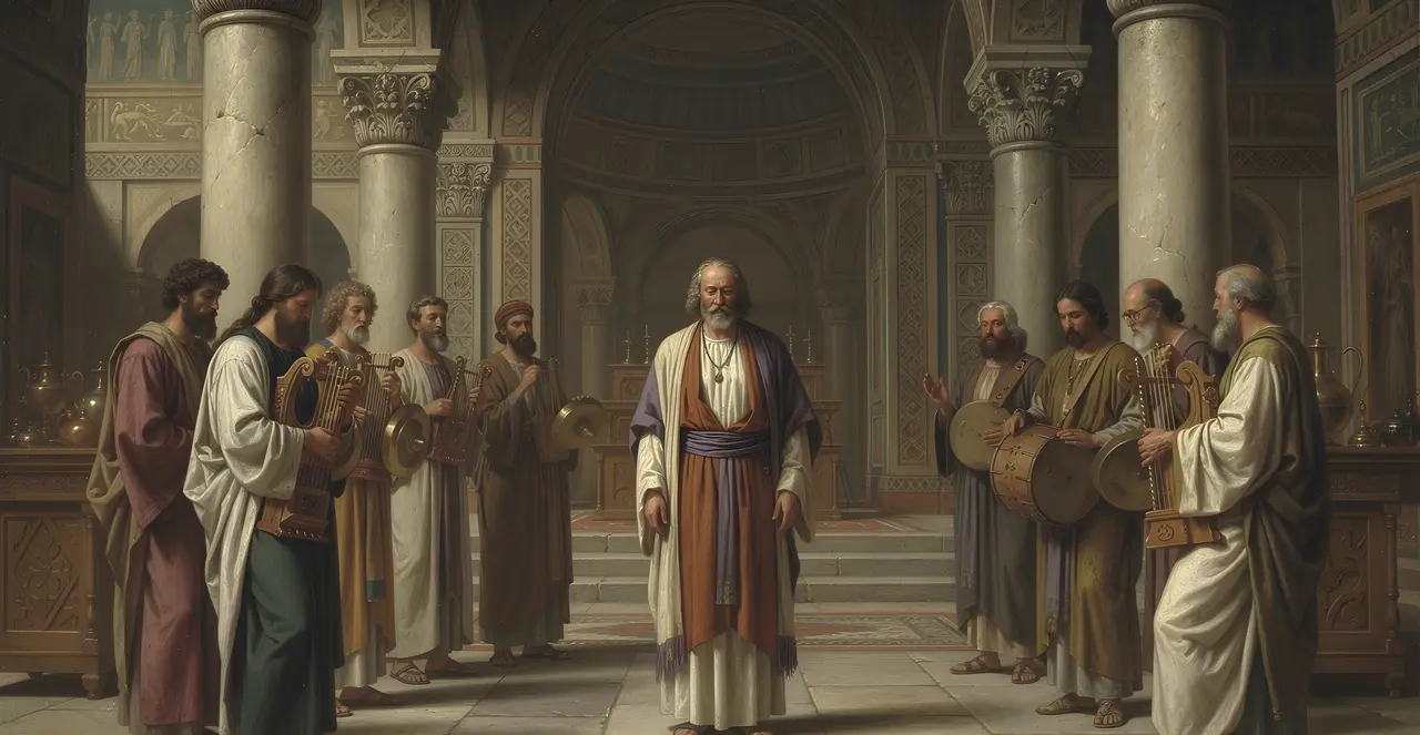 1 Chronicles 25:14-23 — 1 Chronicles, oil painting · TruthPrints
