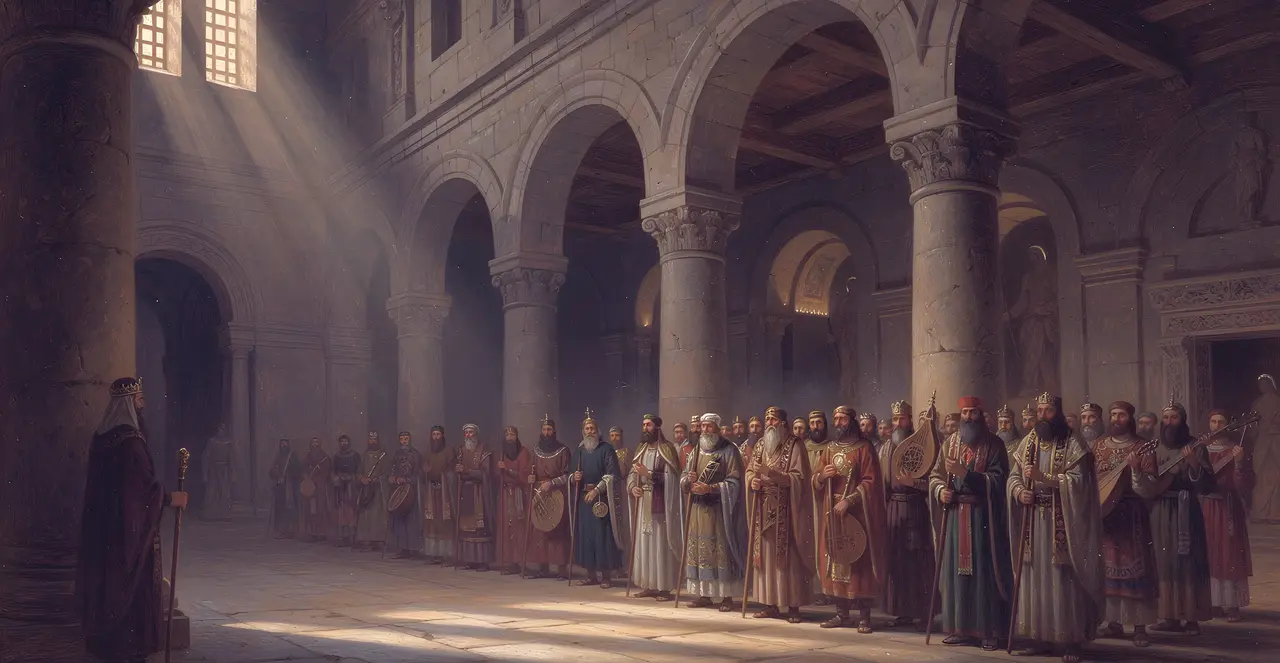1 Chronicles 25:24-31 — 1 Chronicles, oil painting · TruthPrints