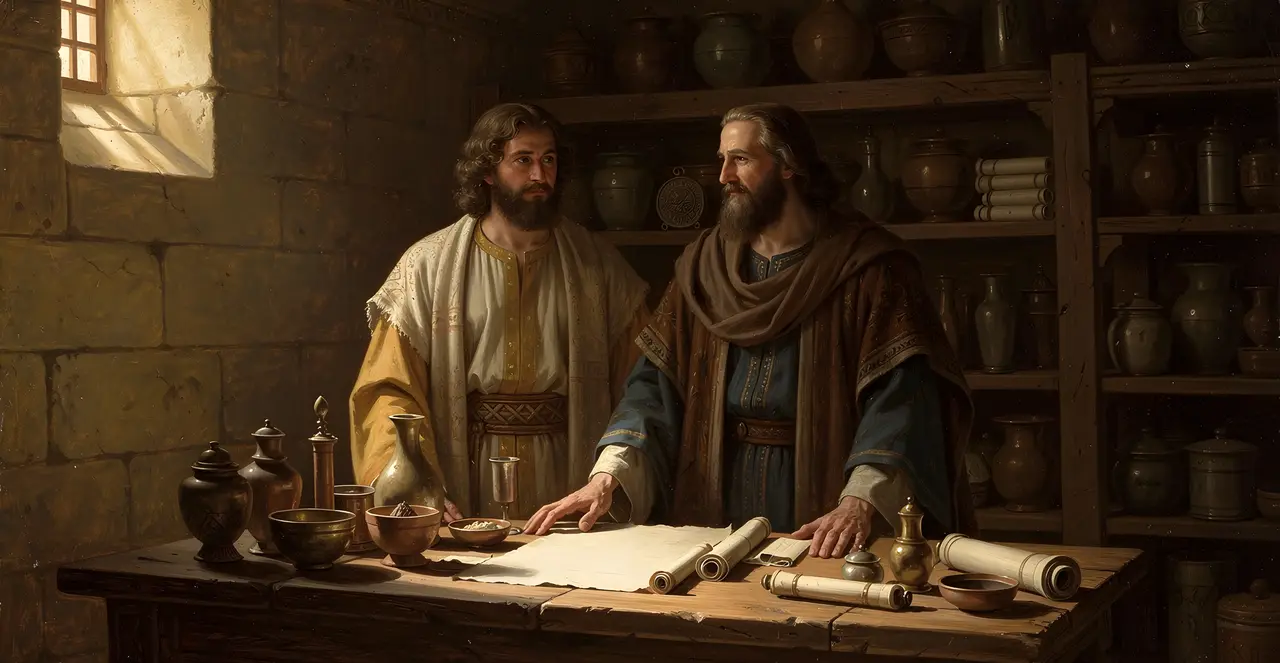 1 Chronicles 26:28-30 — 1 Chronicles, oil painting · TruthPrints