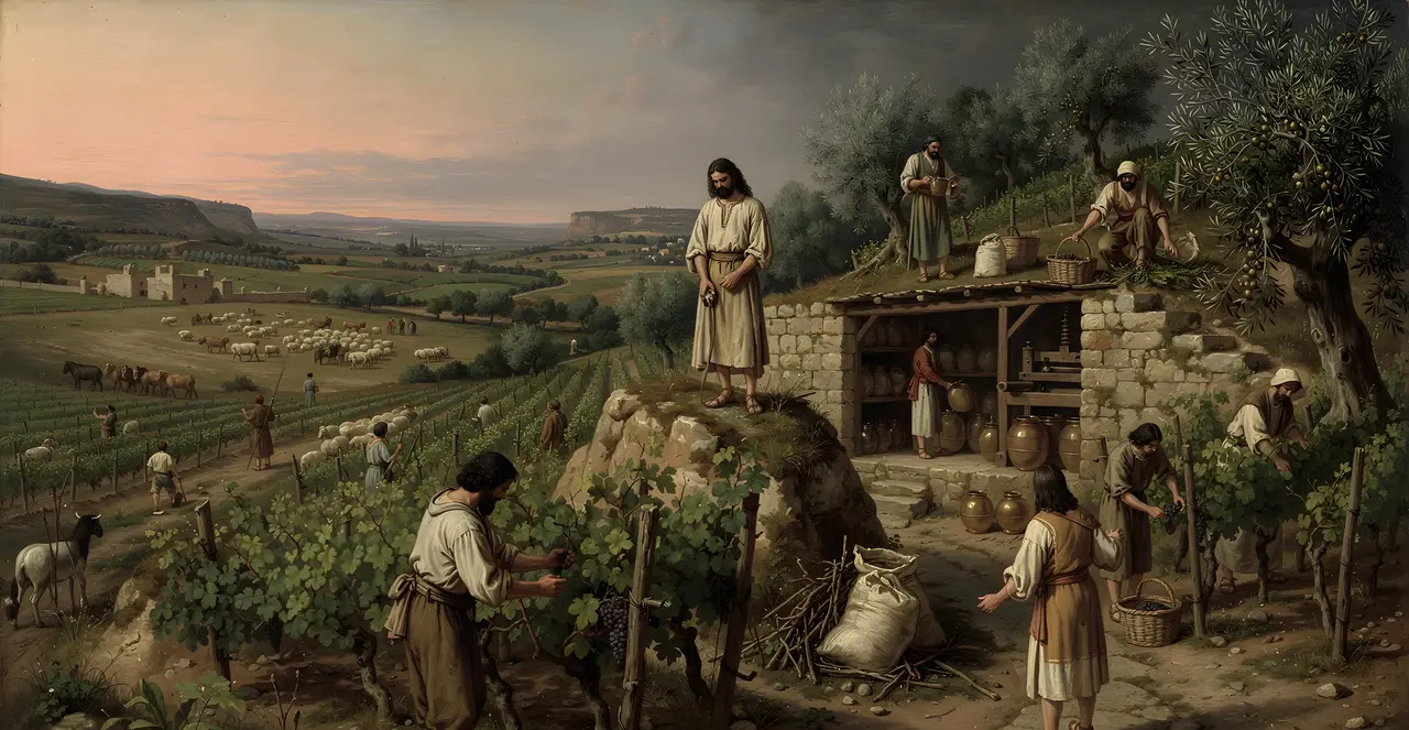 1 Chronicles 27:26-29 — 1 Chronicles, oil painting · TruthPrints