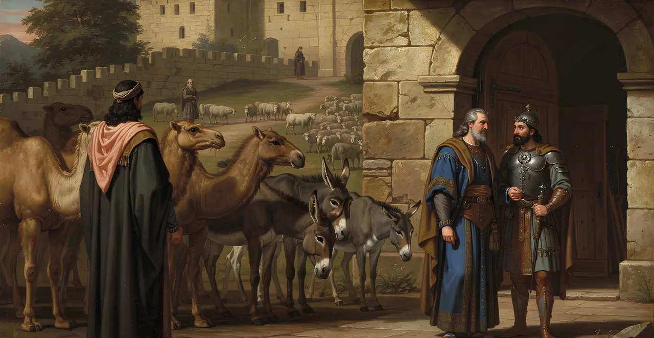 1 Chronicles 27:30-34 — 1 Chronicles, oil painting · TruthPrints