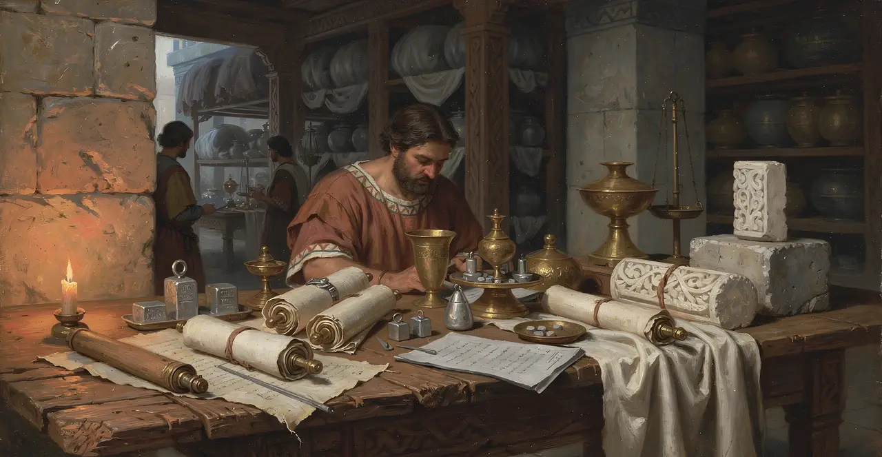1 Chronicles 28:14-16 — 1 Chronicles, oil painting · TruthPrints