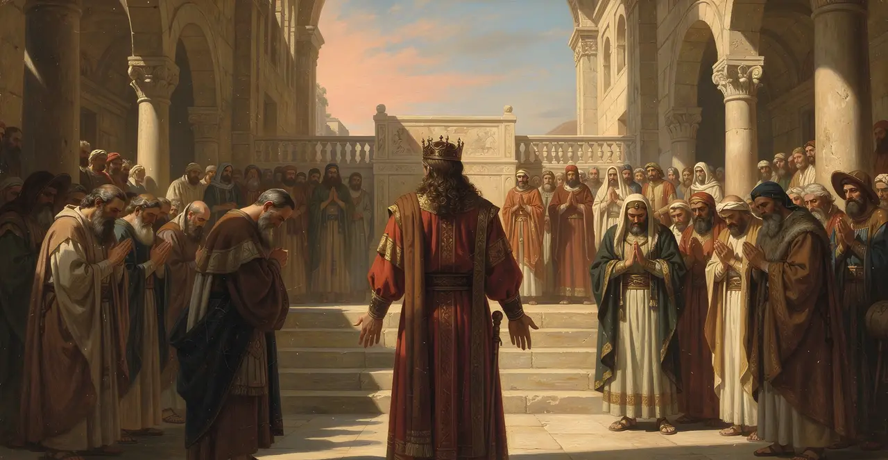 1 Chronicles 29:11-13 — 1 Chronicles, oil painting · TruthPrints