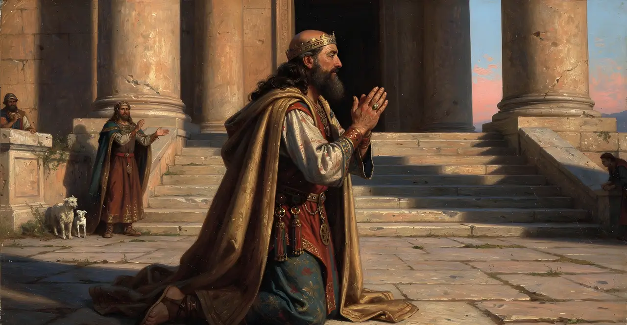 1 Chronicles 29:17-18 — 1 Chronicles, oil painting · TruthPrints