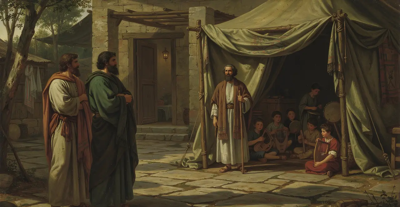 1 Chronicles 6:27-32 — 1 Chronicles, oil painting · TruthPrints