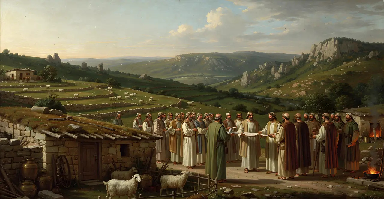 1 Chronicles 6:62-64 — 1 Chronicles, oil painting · TruthPrints