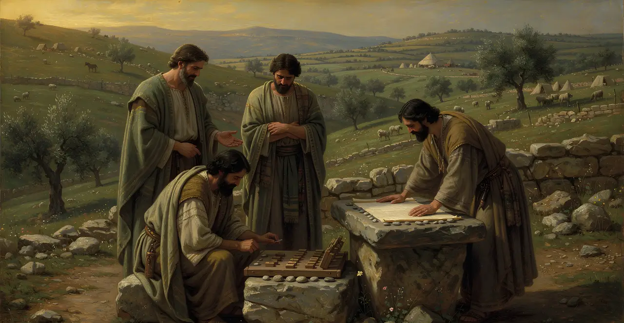 1 Chronicles 7:1-4 — 1 Chronicles, oil painting · TruthPrints