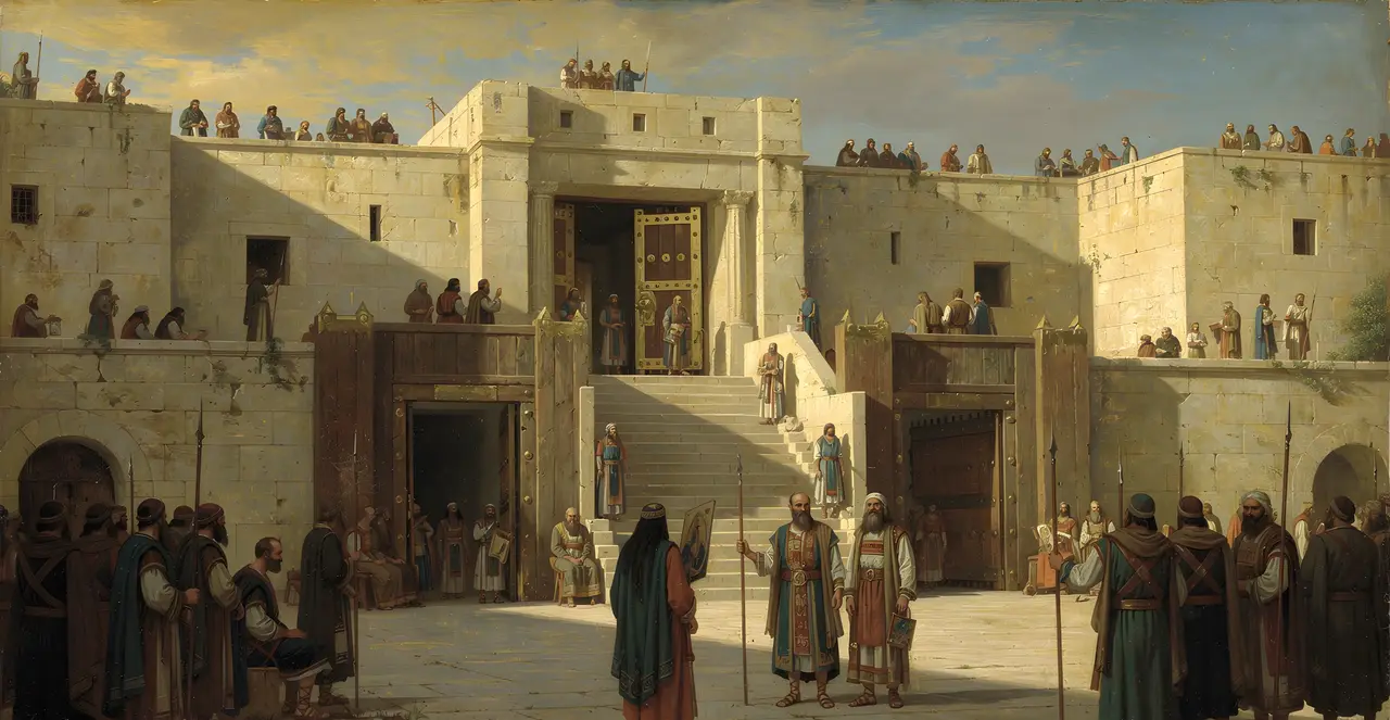 1 Chronicles 9:22-25 — 1 Chronicles, oil painting · TruthPrints