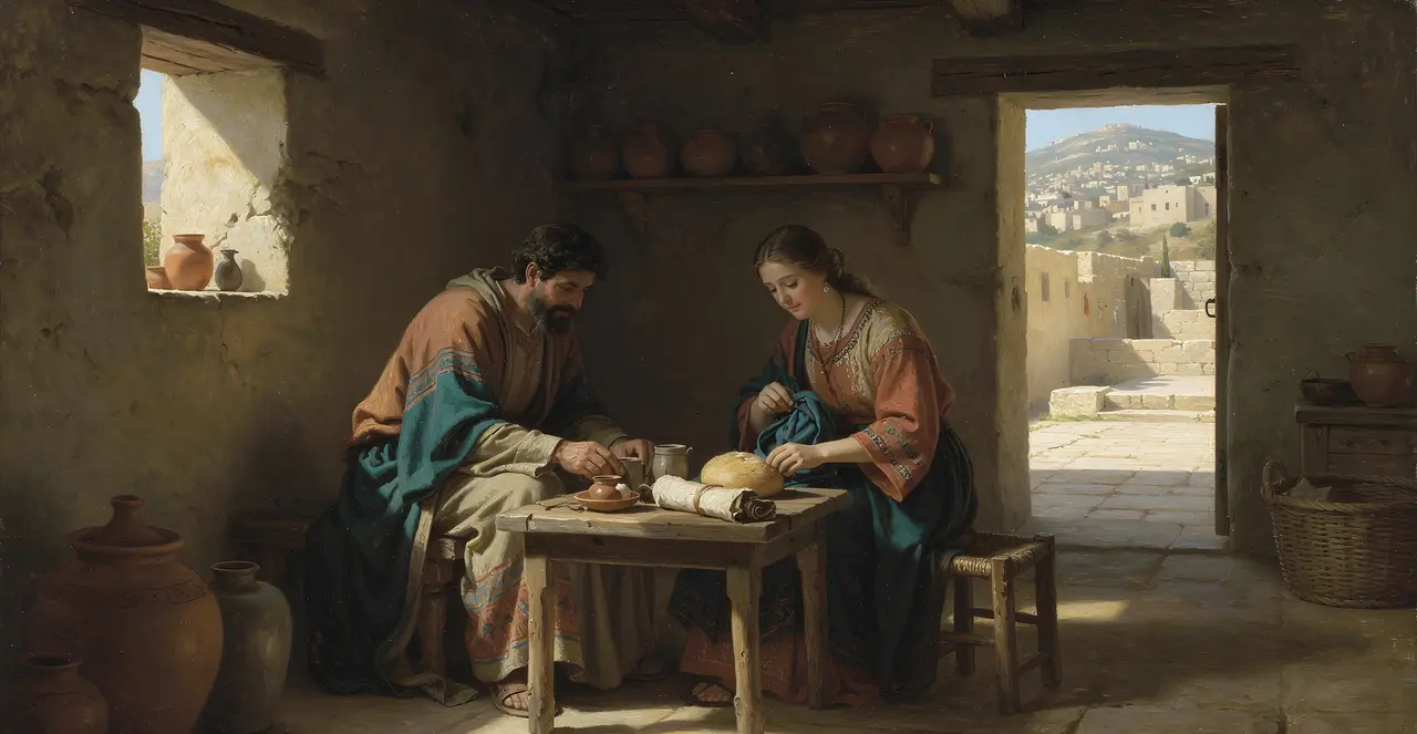 1 Chronicles 9:35-42 — 1 Chronicles, oil painting · TruthPrints
