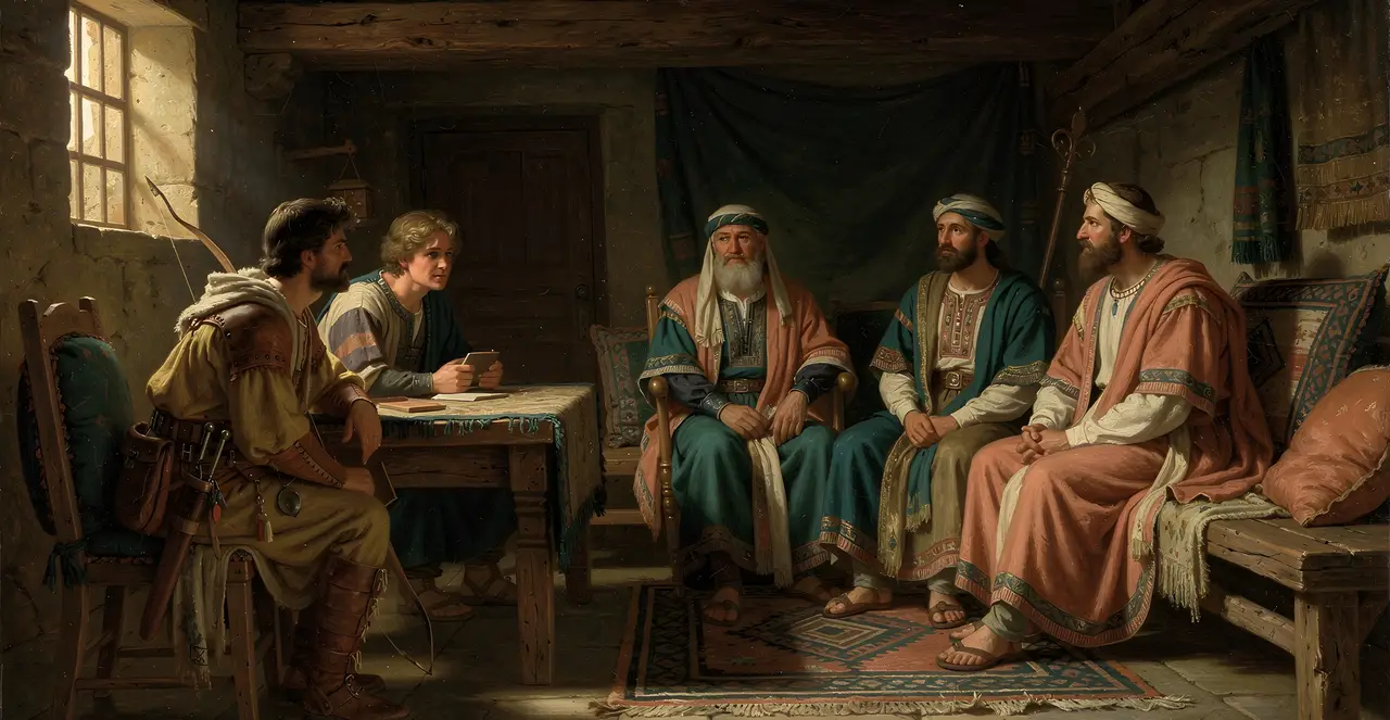 1 Chronicles 9:43-44 — 1 Chronicles, oil painting · TruthPrints