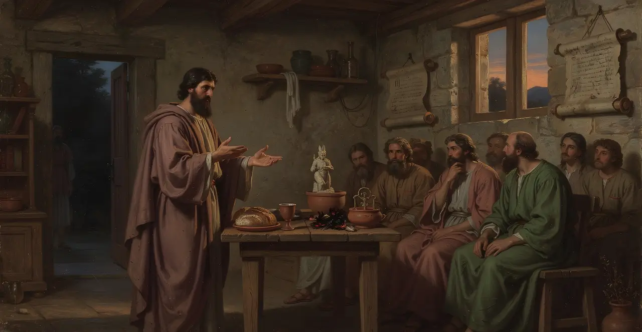1 Corinthians 10:21-26 — 1 Corinthians, oil painting · TruthPrints