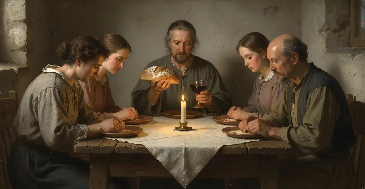 1 Corinthians 11:28-33 — 1 Corinthians, oil painting · TruthPrints