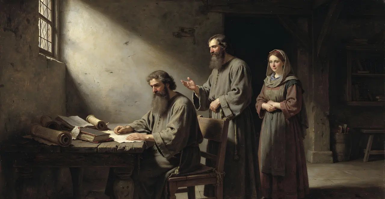 1 Corinthians 14:30-34 — 1 Corinthians, oil painting · TruthPrints
